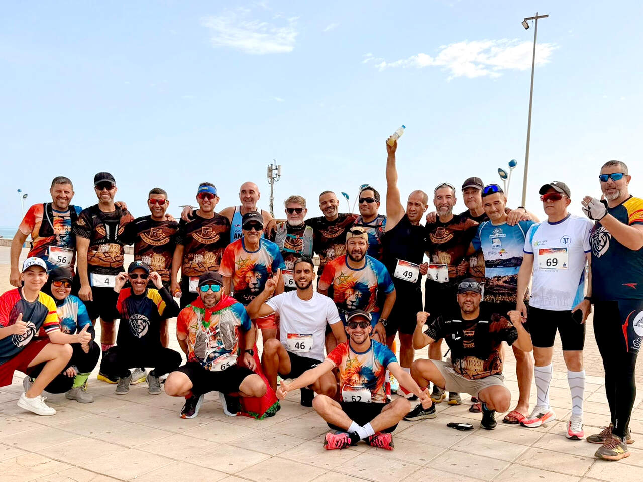 Corredores en el Lions Trail celebrado en M'Diq. Foto: Abdeselam Mohamed