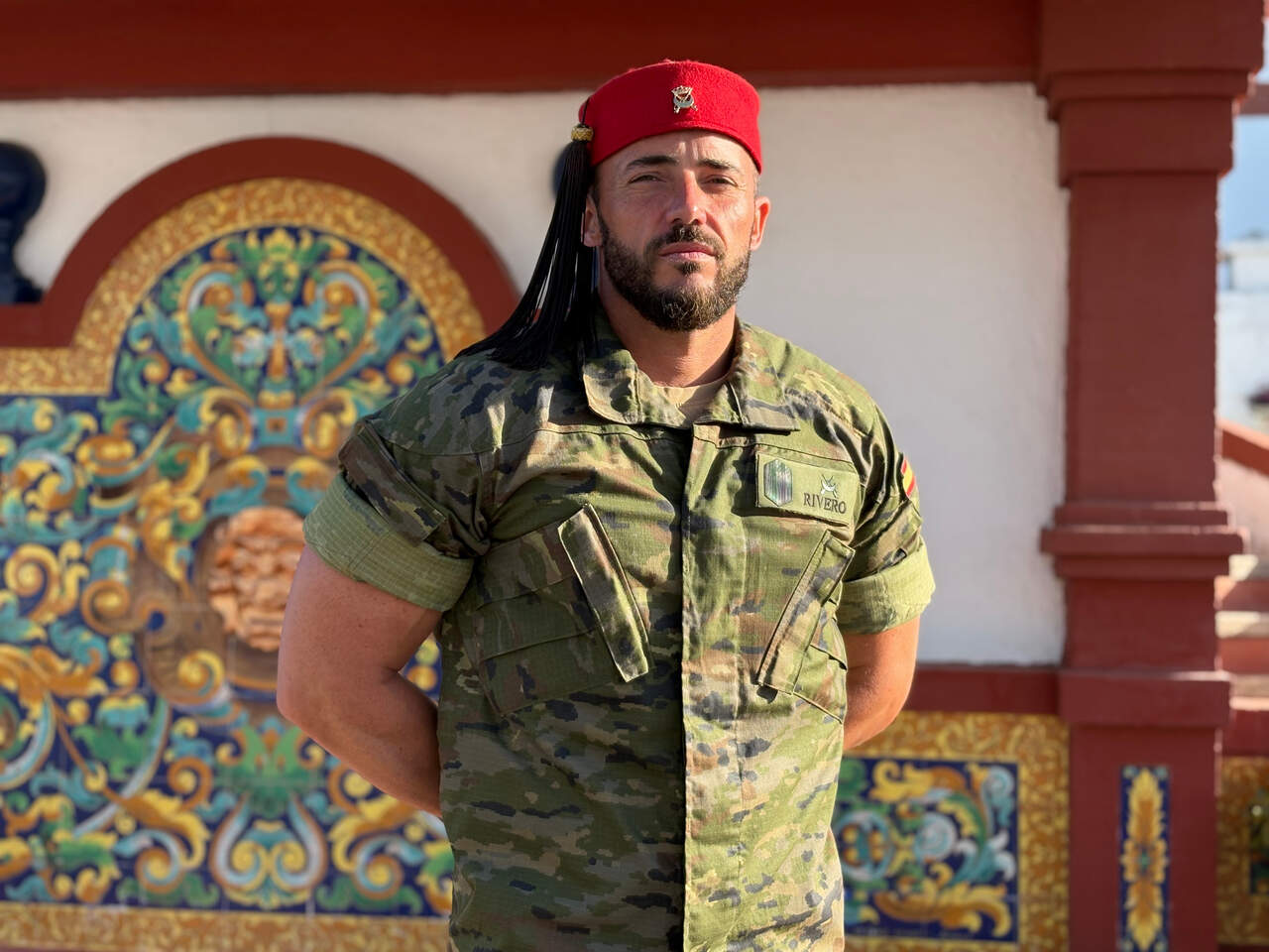 Cabo Samuel David Rivero Sánchez, del Grupo de Regulares Nº 54 de Ceuta / Alma Palomino