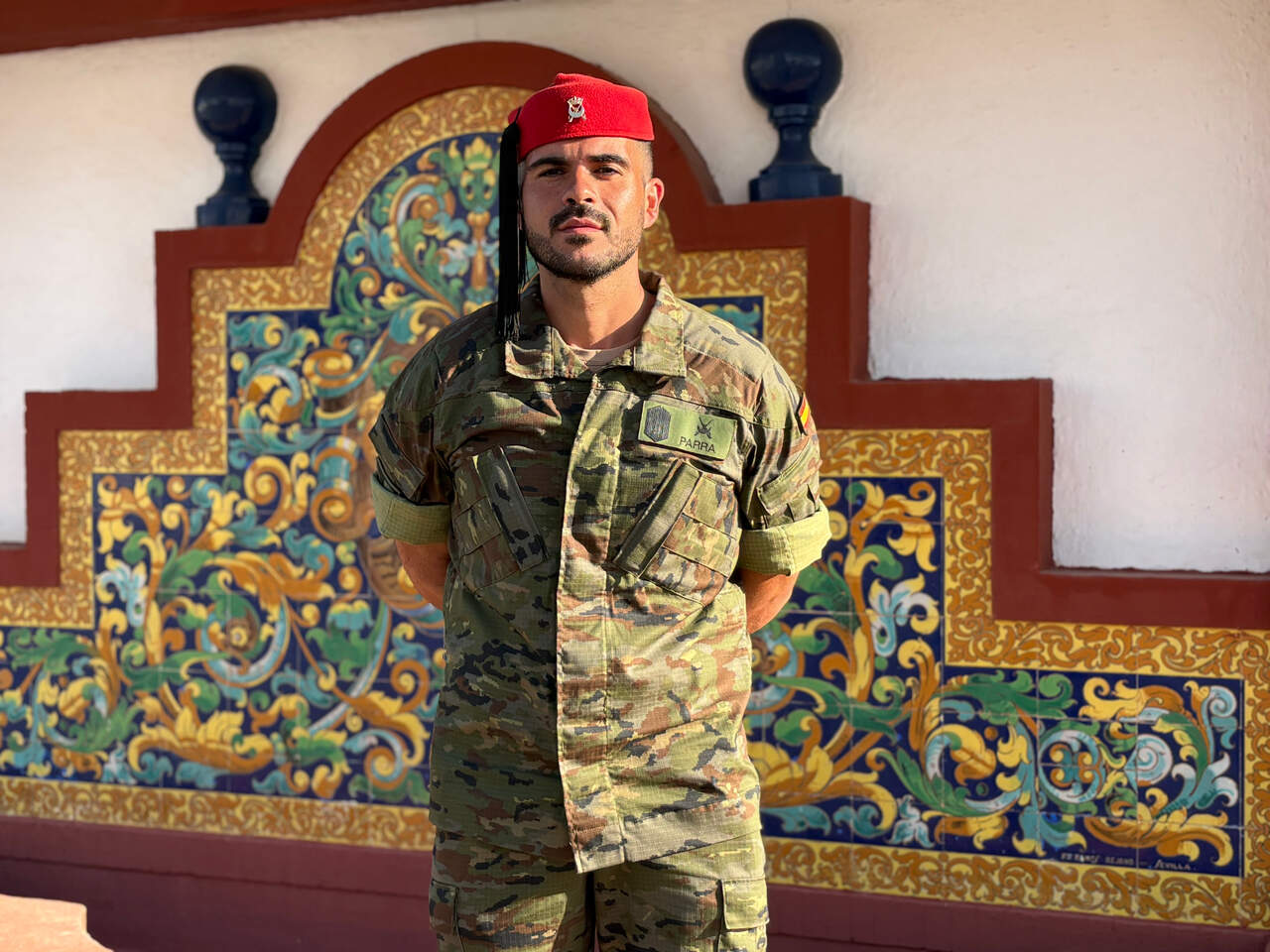Cabo Juan Parra Sánchez, del Grupo de Regulares Nº 54 de Ceuta / Alma Palomino
