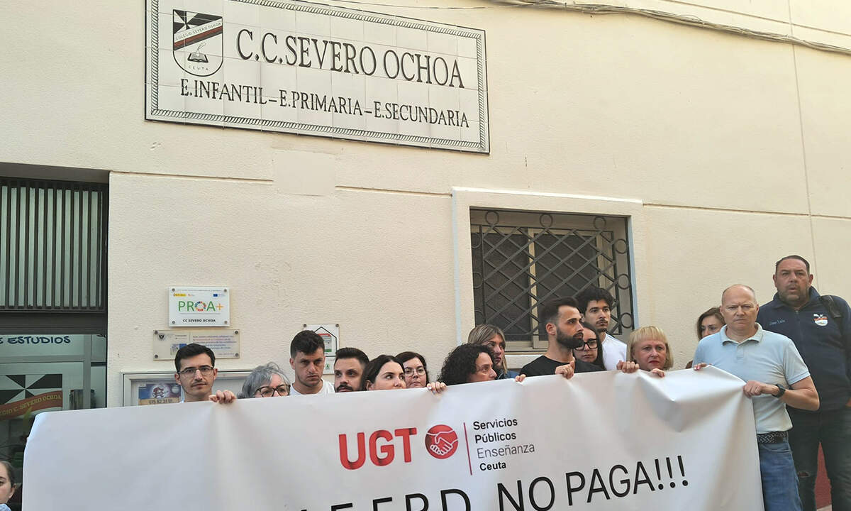 Concentración de la Educación Concertada ante el Severo Ochoa / César Martín