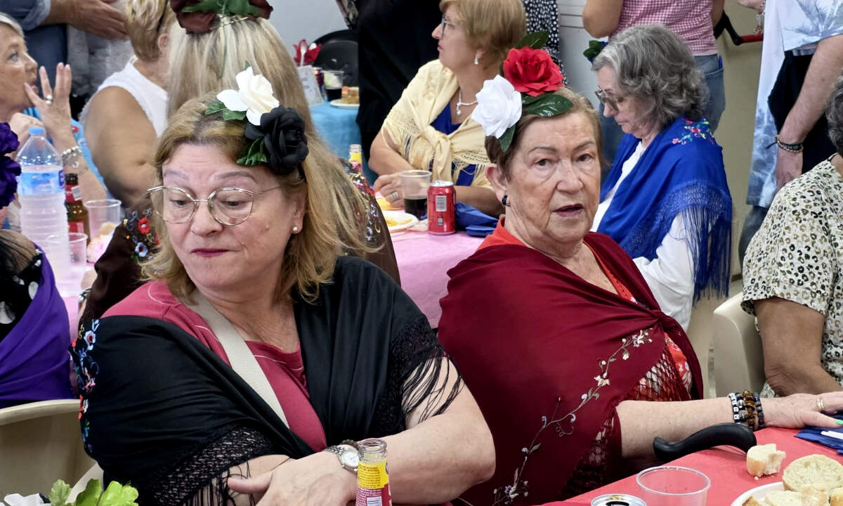 Usuarios, trabajadores y representantes institucionales han participado este jueves en la tradicional Fiesta de la Primavera organizada por el Centro del Mayor de Villajovita, una jornada marcada por la convivencia, la mú-1