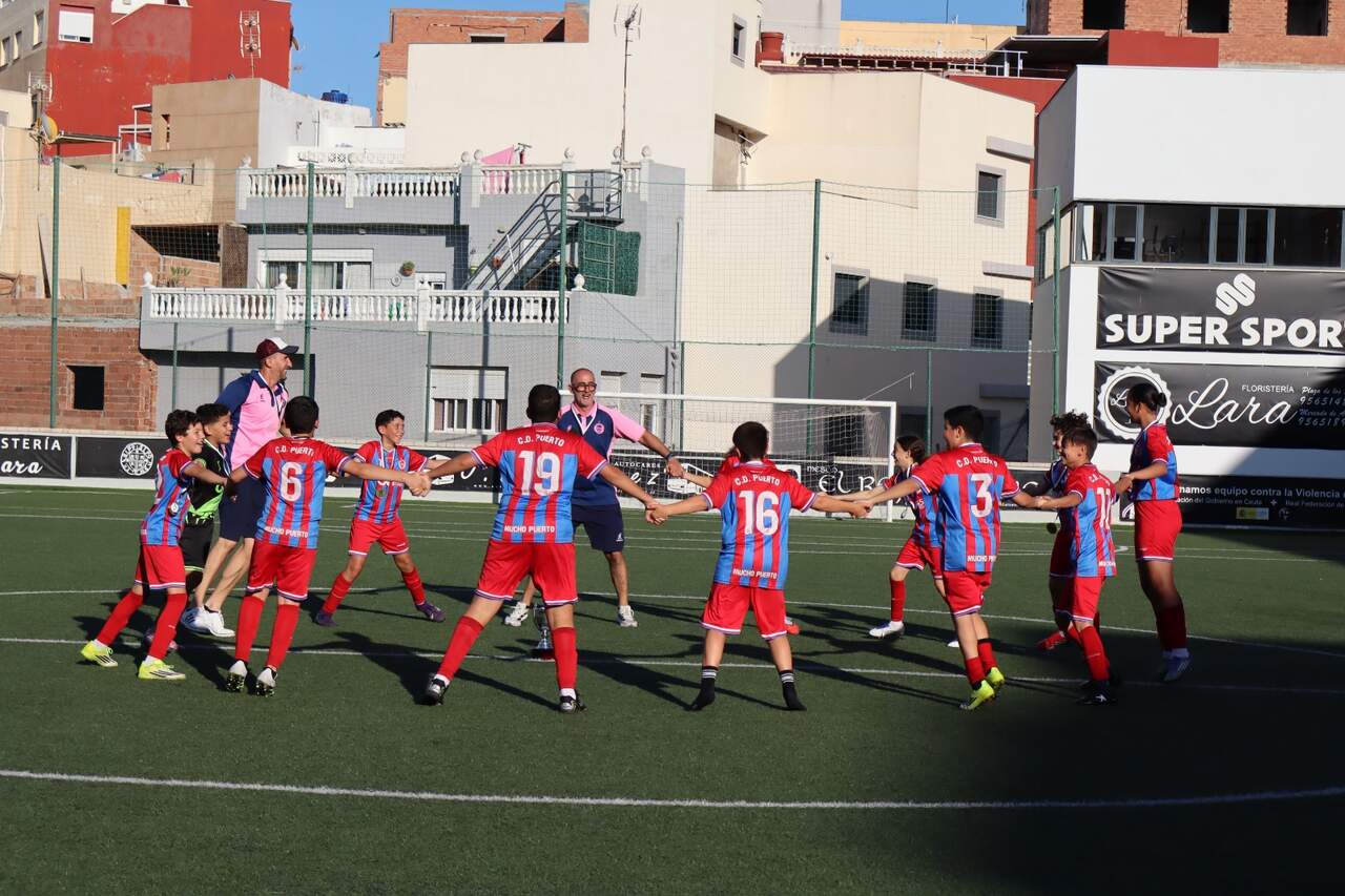 El CD Puerto Atlético pone el broce de oro a la Segunda Autonómica Alevín
