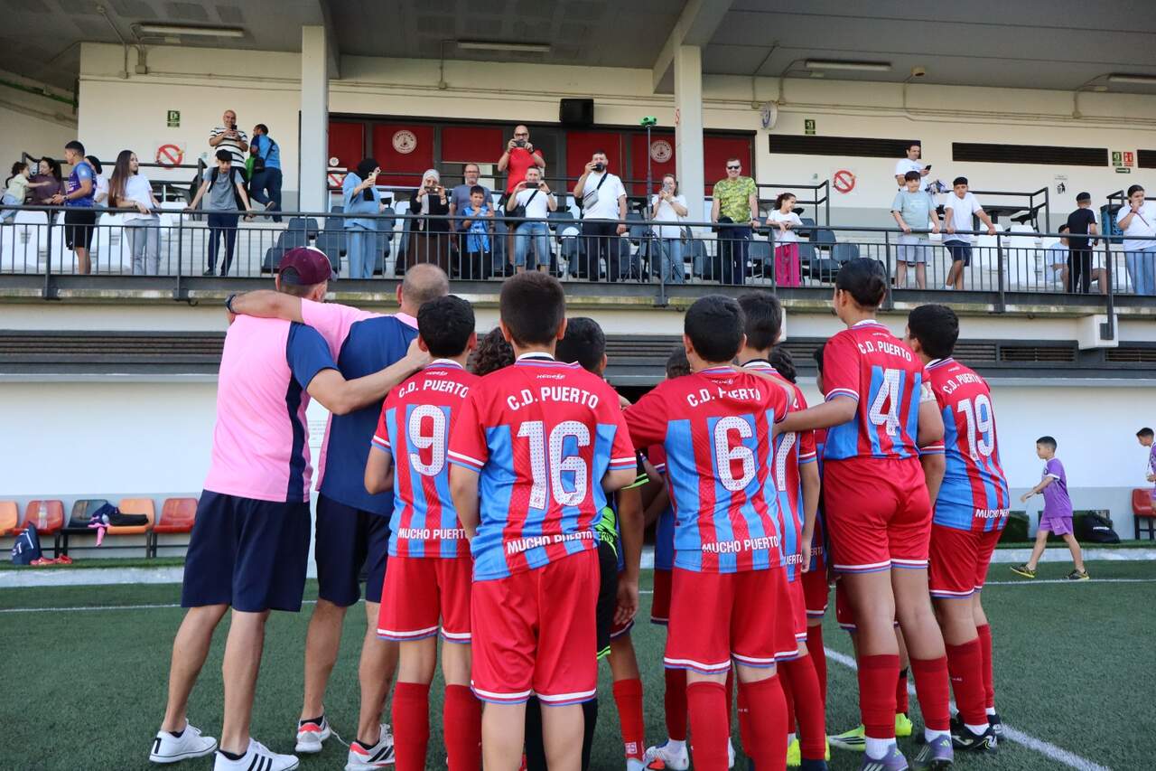 El CD Puerto Atlético pone el broce de oro a la Segunda Autonómica Alevín