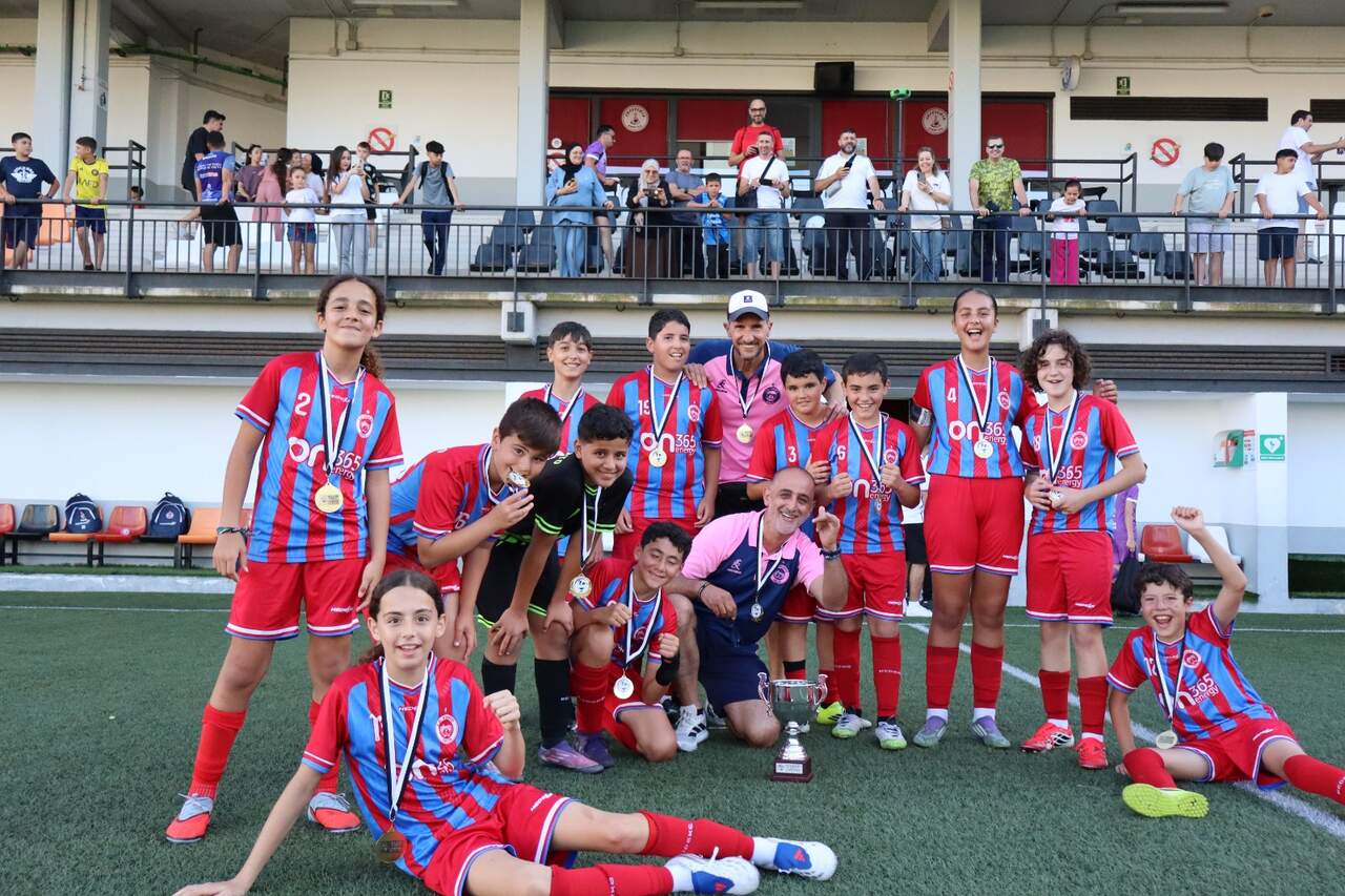 El CD Puerto Atlético pone el broce de oro a la Segunda Autonómica Alevín