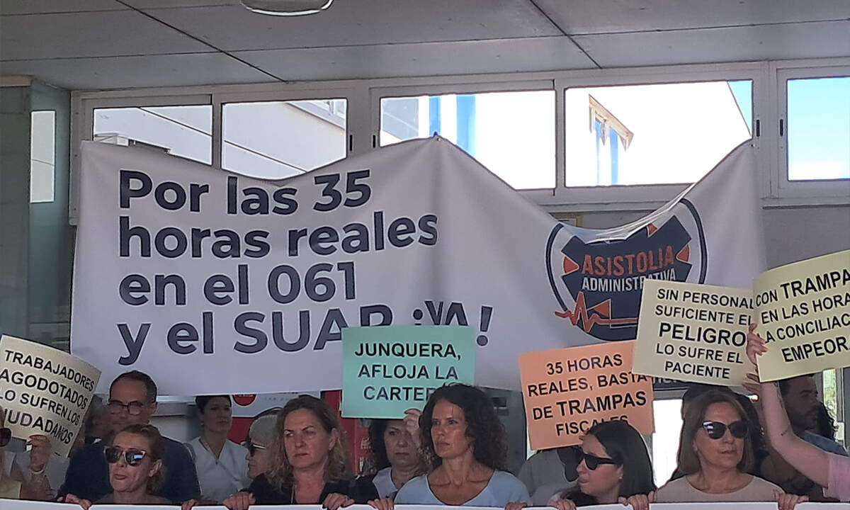 Concentración del personal de INGESA en Otero / César Martín